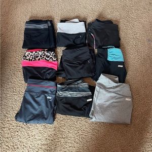 9 jogger capri pants